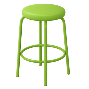 كرسي معمل ثابت للصفوف الابتدائية